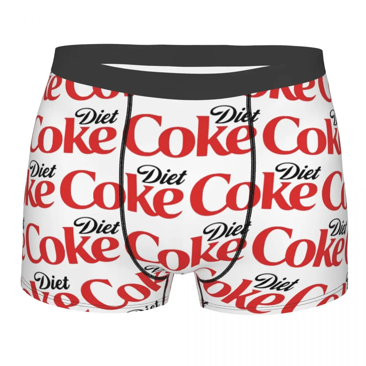 Boxer Underpants Shorts Coke Funny Lover Diet Panties Men Comfortable Underwear for Homme Man Boyfriend Gifts