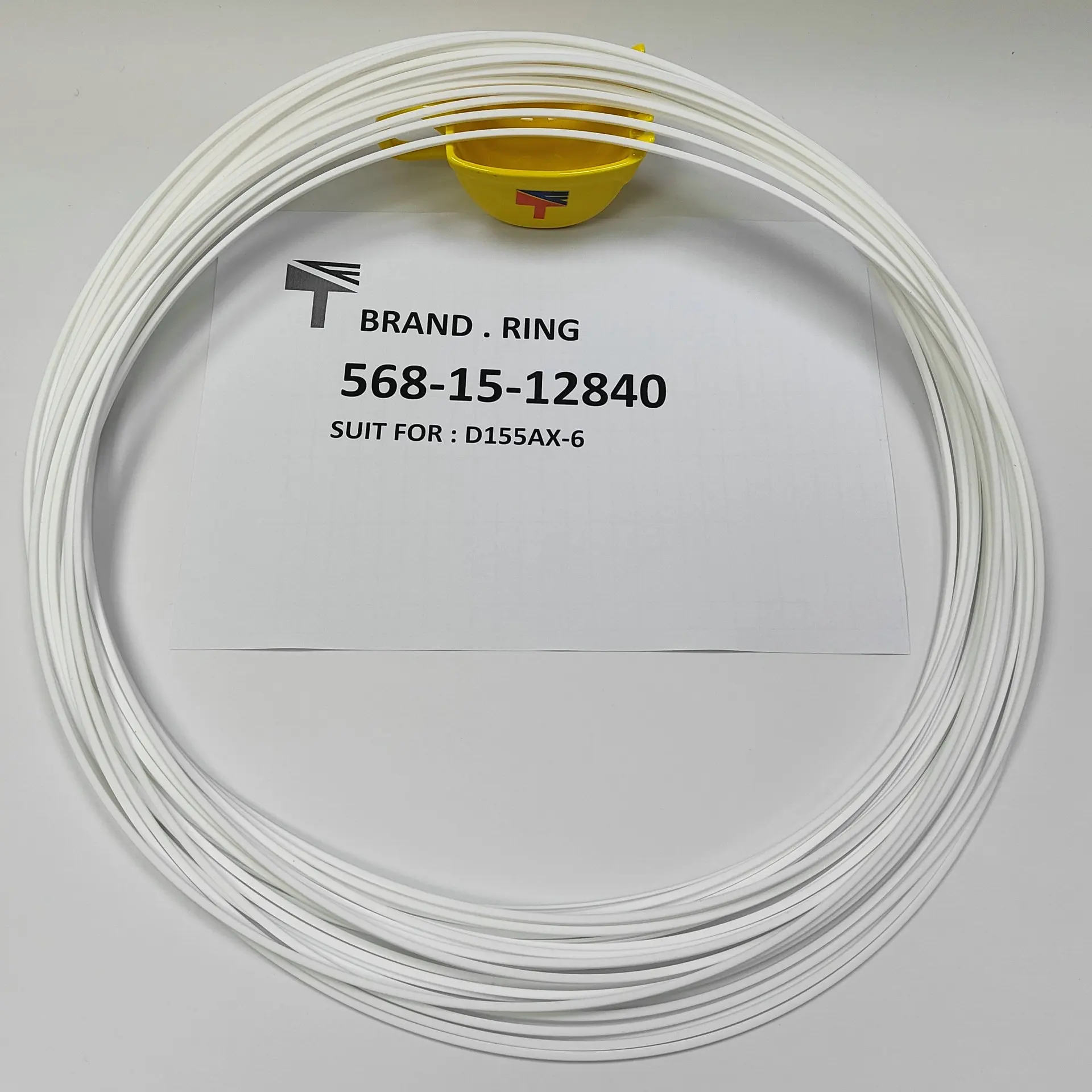 568-15-1284 0 white ring, for bulldozer D155A-6 D155A-3/dump truck HD465-7R
