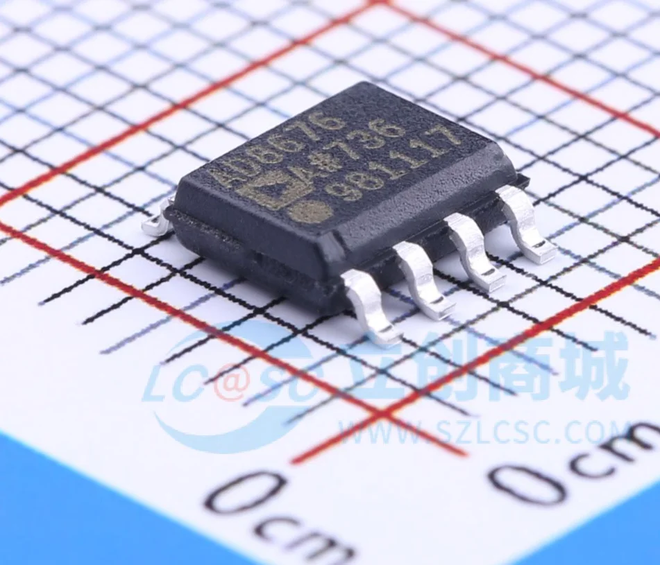 4PCS  AD8676ARZ Encapsulation: SOIC-8 100% original imported authentic products