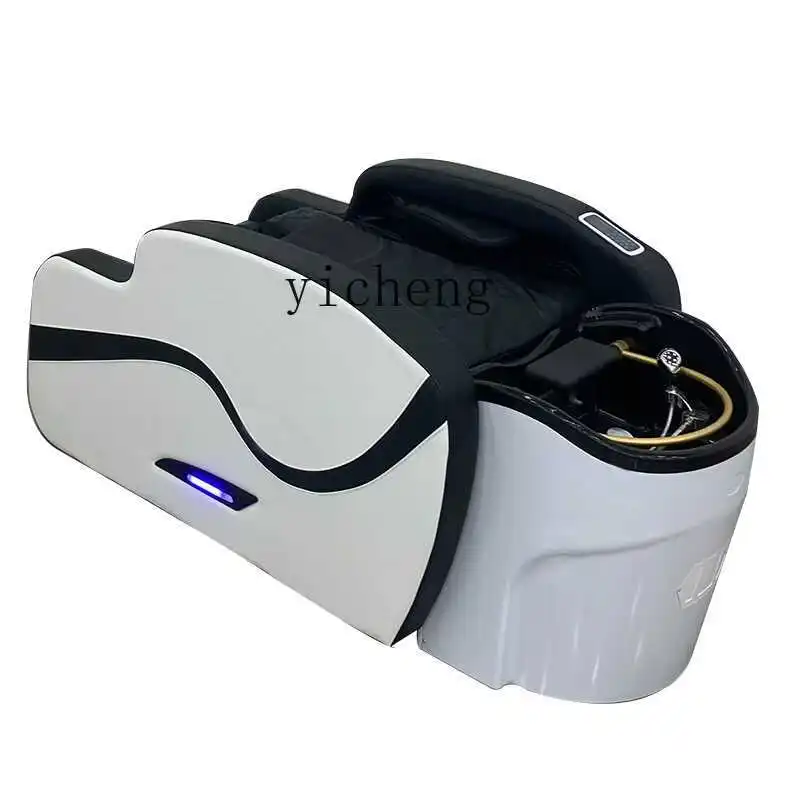 TQH electric intelligent massage shampoo bed for barber shop Thai flat lying hair salon automatic head treatment bed