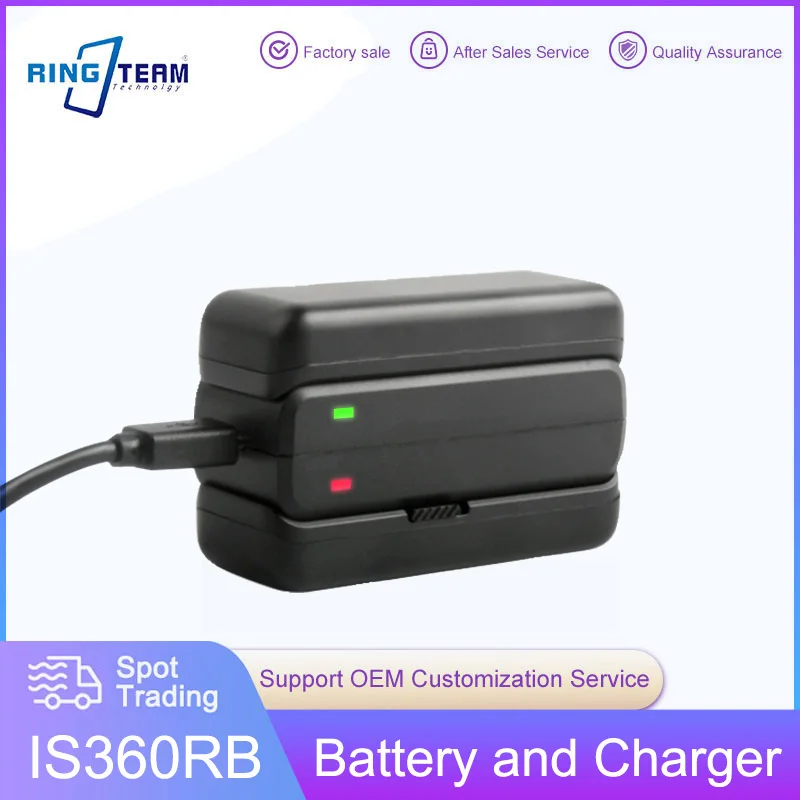 

1200mAh Rechargeable Battery IS360RB For Insta360 ONE R Battery Sports Action Camera LED Dual Charger Accessories