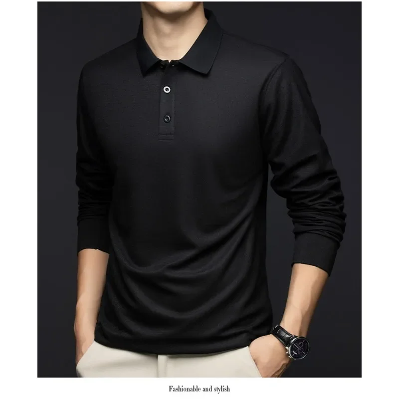 2014 Spring and Autumn Business Gentleman Casual Anti Wrinkle Loose Men's Long Sleeve