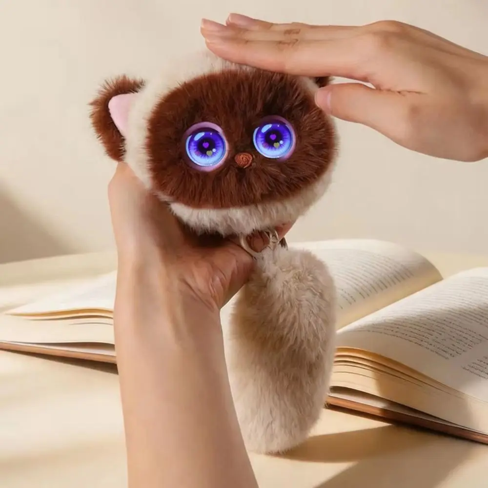 AI Continuous Dialogue AI Cat Winking Interaction Personal Companion AI Companion KeyChain AI Cute Pets
