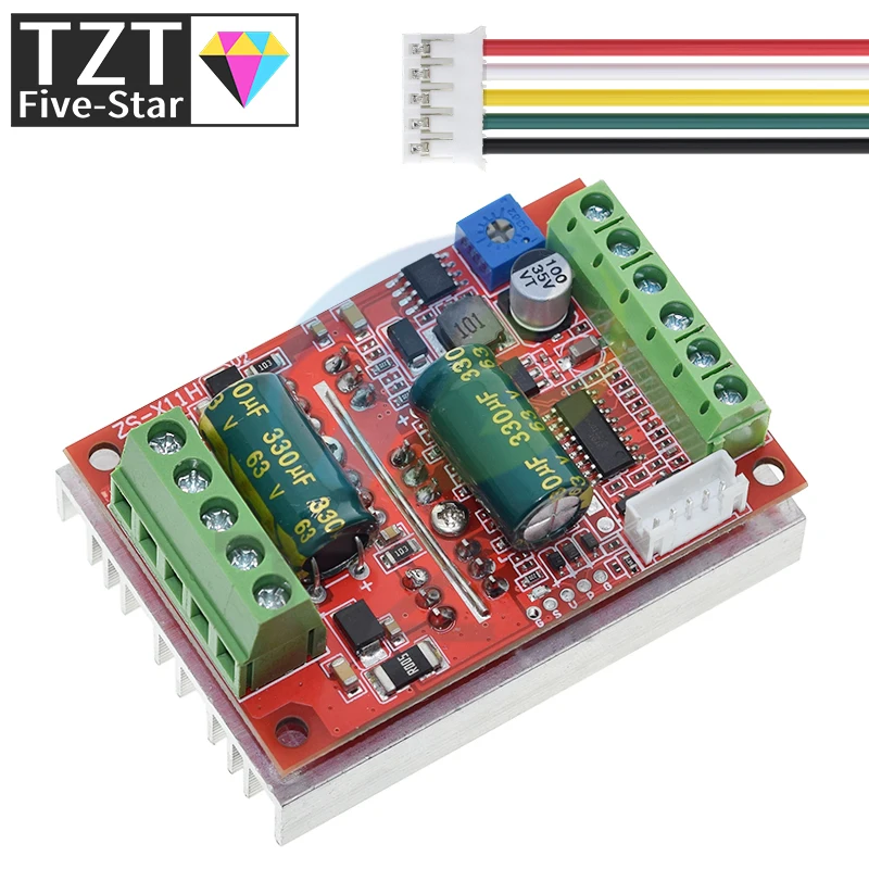 Imagem -05 - Tzt-trifásico Brushless Motor Controller Pwm Hall Motor Control Driver Board 660v 400w Bldc 12v 24v 48v