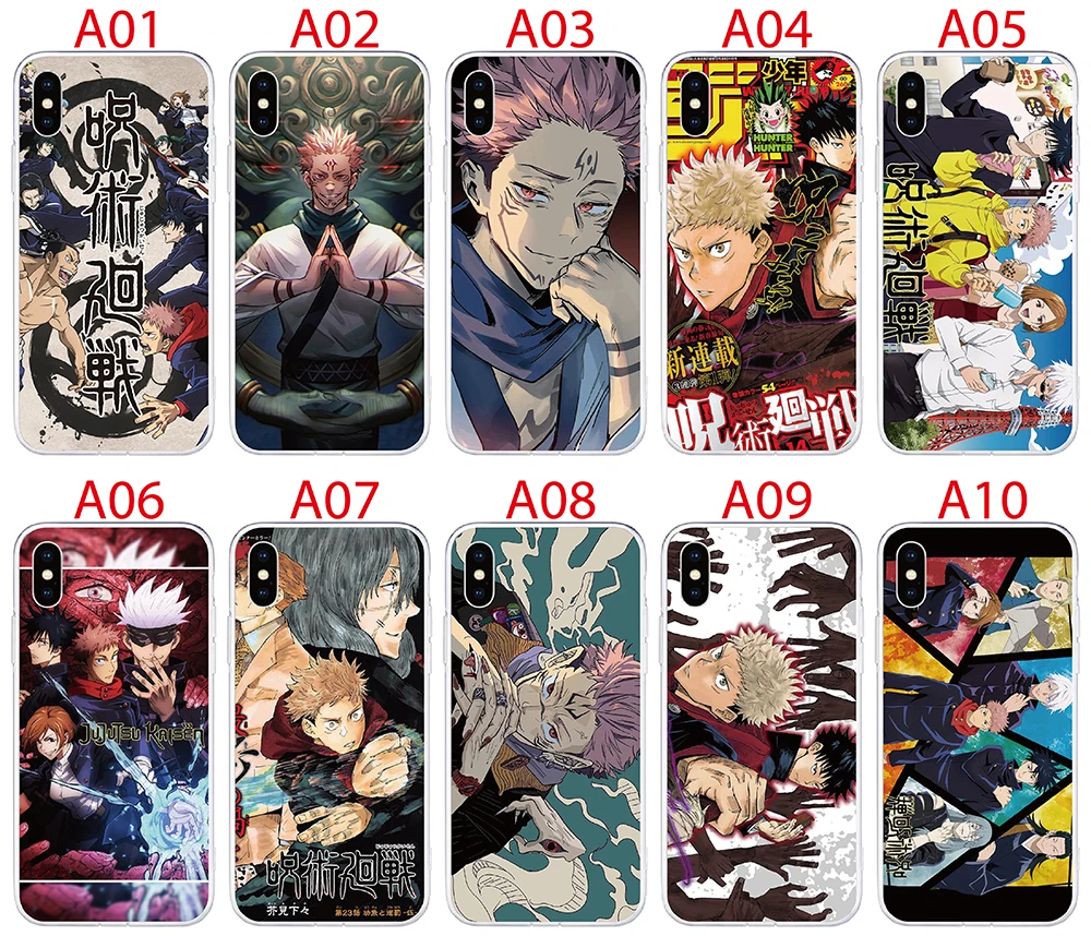 Case For Lenovo S5 Pro K5 Z6 Lite K5 Play Z5 Z5s K80 K520 K5 Plus Soft TPU Jujutsu Kageyama Anime Sorcery Fight Phone Case