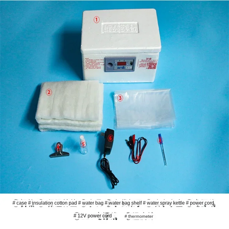 

A Incubator for household use, 20 pieces, 32 pieces, chicken, duck, goose, water bed, incubator box, incubator