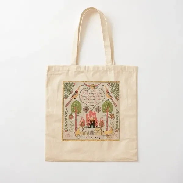 

Alex G Merch Blessing Хлопковая холщовая сумка Сумка на плечо Повседневная многоразовая сумка из ткани Женская дизайнерская складная сумка-шоппер унисекс