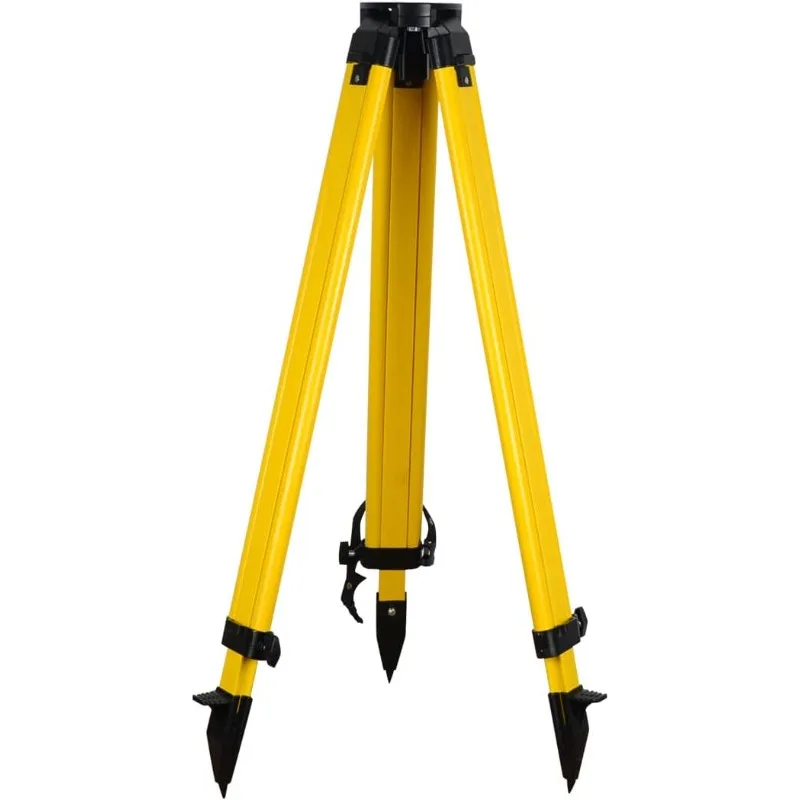 

Heavy Duty Aluminum Surveying Tripod for Surveying Construction with 5/8 Inch 11 Thread Flat Head for Total Station, Theodolite