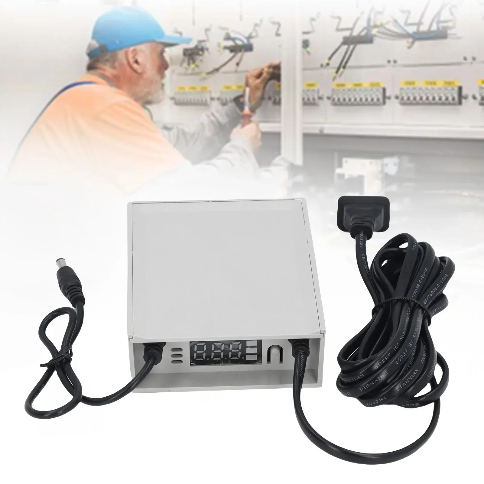 12 فولت UPS بطارية احتياطية 1.5A 3600 مللي أمبير غير نافذ للمطر UPS صغيرة إمدادات الطاقة غير المنقطعة مع DC5.5x2.1 مللي متر موصل UPS صغير 12 فولت UPS #2