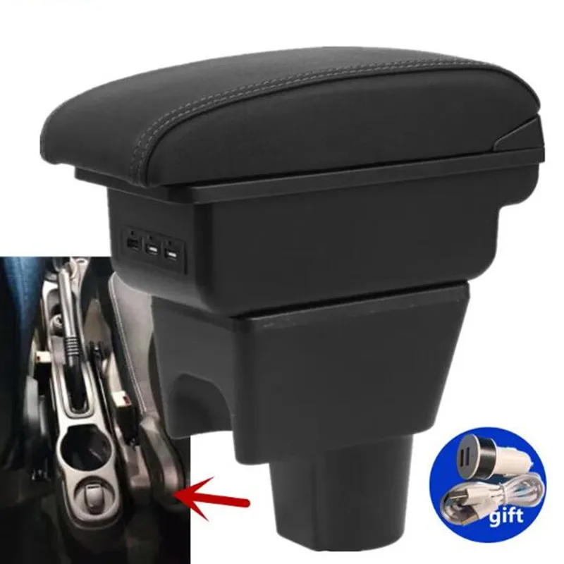 Für Renault Duster Armlehne Für Nissan Terrano 3 Dacia Duster Oroc Auto Armlehne Box 2012-2018 Lagerung Box teile auto Zubehör