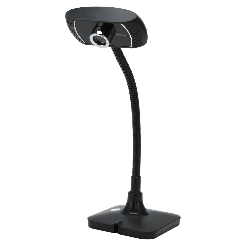 Manual Focus Webcam HD with Microphone Plug and Play Drive Free USB Camera 640x480 Live Streaming Camera Computer Use
