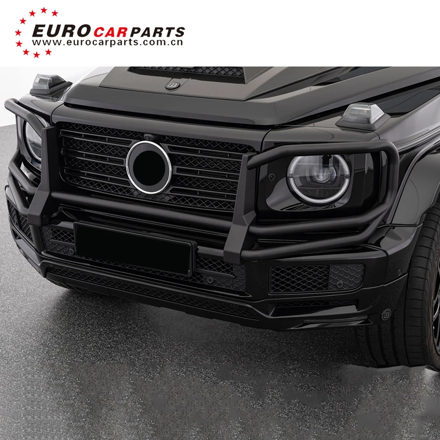 2019 Year G Class W463a w464 G500 G350 Ko Style Front Bumper Guard Stainless Steel Grille Guard Black Color