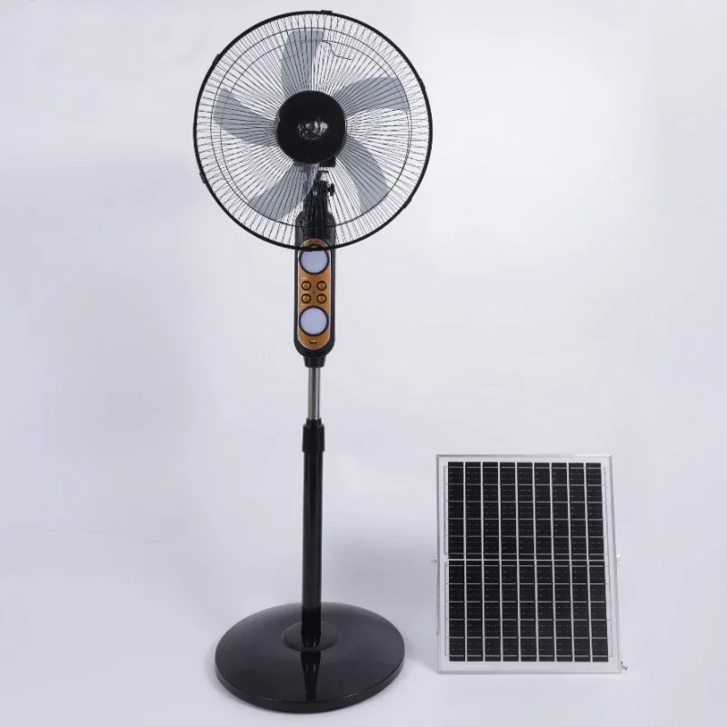 Multifunction Solar Standing Fan HS-V218 16