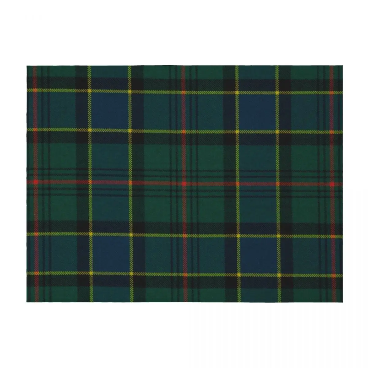 

Ogilvie Scottish Tartan Throw Blanket Vintage Multi-Purpose Luxury Designer Hair Blankets