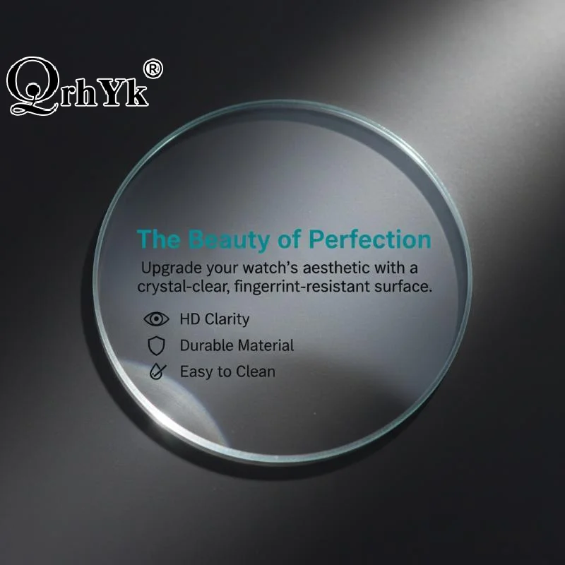 2Pcs Mineral Watch Dial Glass With Flat Types 16 To 32mm Sizes Perfect For Watch Repair Replacement