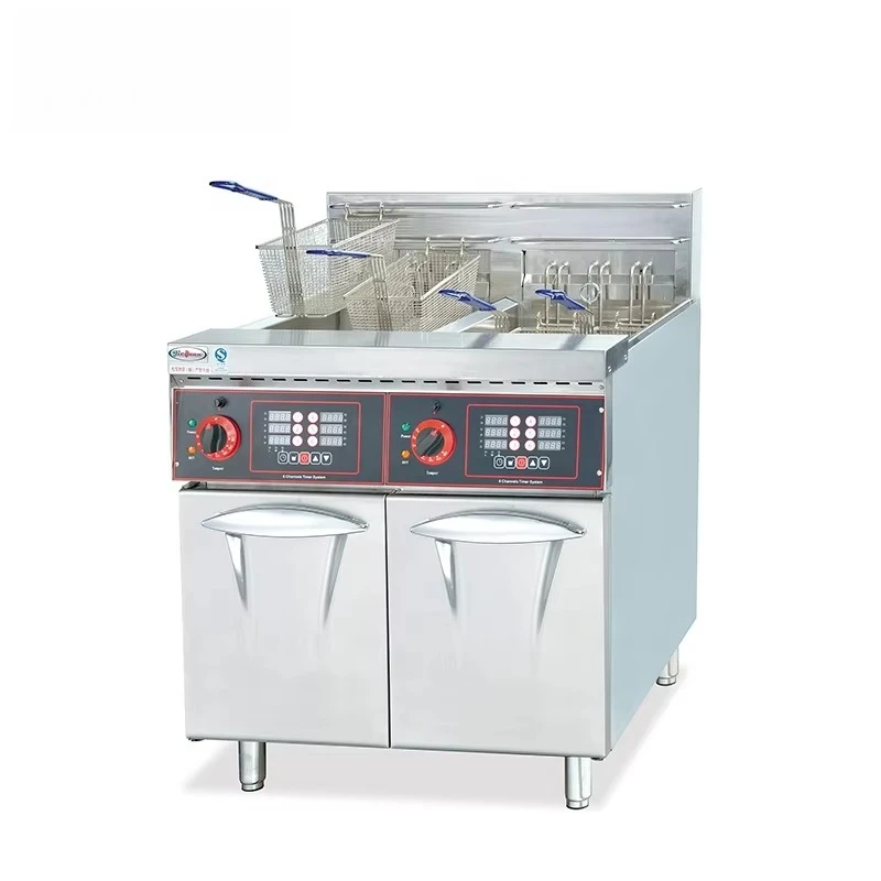 

Commercial Electric Fryers Machine Equipments Tank Fryer For Fast Food For Business
