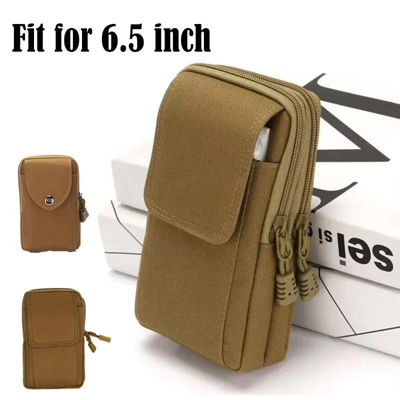 

Men's Waist Bag Nylon Portable Durable Coin Purse Fashionable And Versatile Casual Mobile Phone Bag Small Bag Outdoor Small Bag