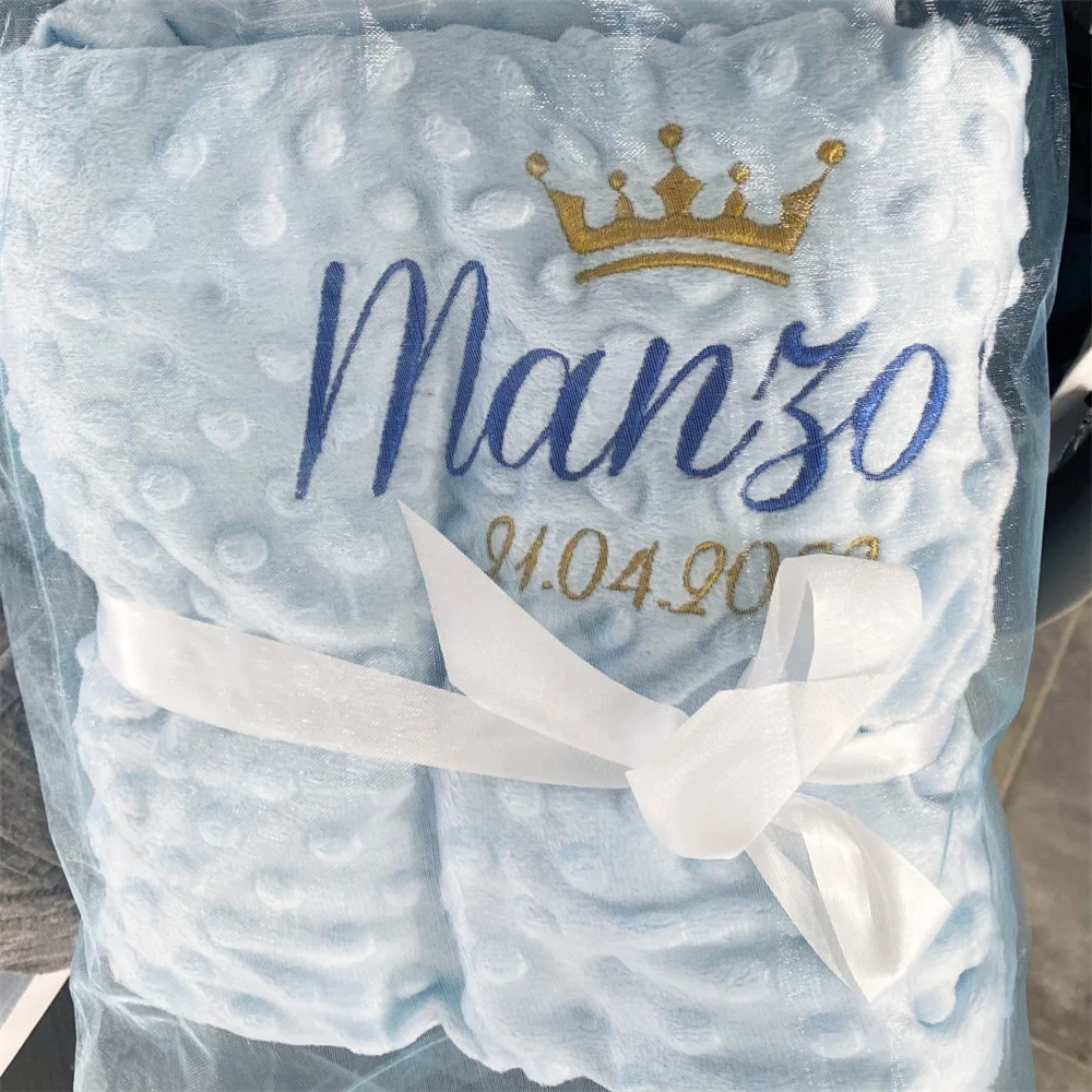 Name Personalized Swaddle Blankets for Newborn Baby Gift Receiving Blanket New Born Swaddle Wrap Infant Sleeping Quilt Bed Cover