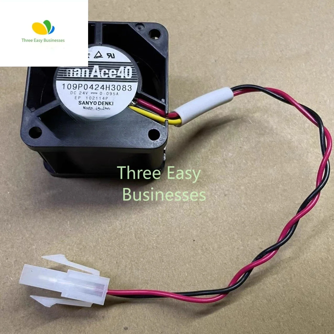 

Оригинальный двухпроводной вентилятор охлаждения 109P0424H3083 4028 24 В 0,095 А