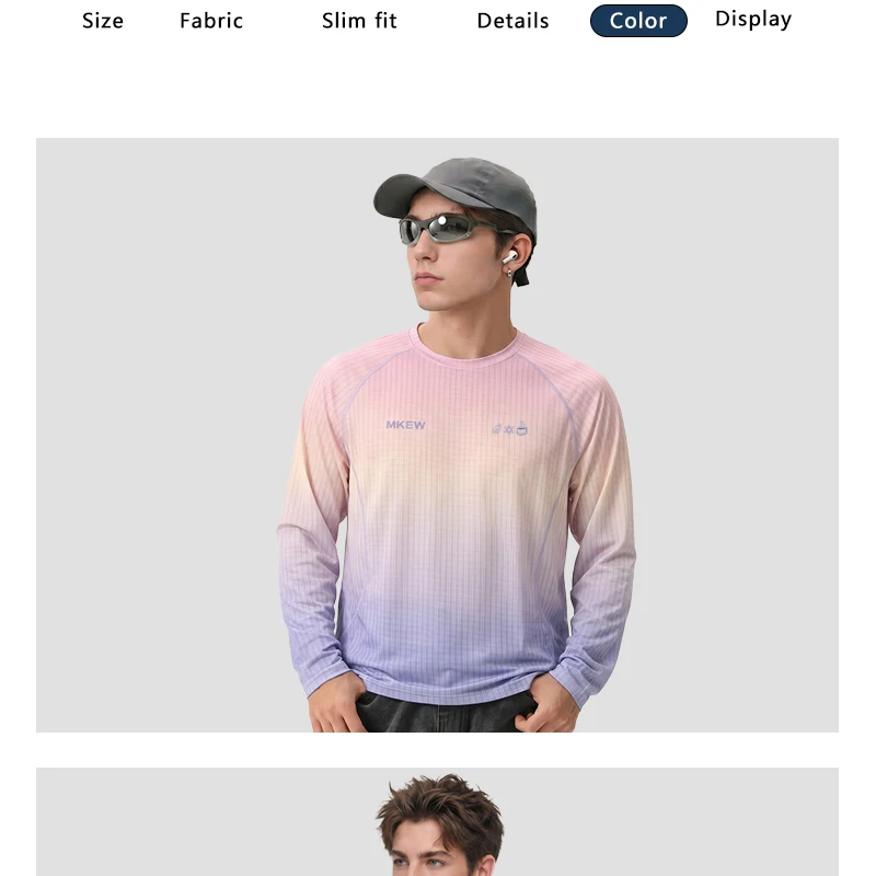 MKEW Unisex-Radtrikot im Casual-Stil, atmungsaktive, lockere Damenbekleidung, nicht schwitzendes Herren-Radtrikot, Fahrradbekleidung – Detail 12