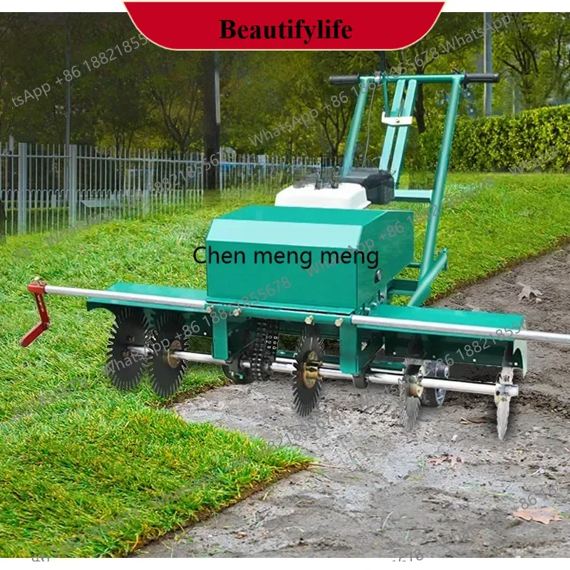 Z189 Lawn football field marking machine  transplant grass self propelled hand push line trimmer