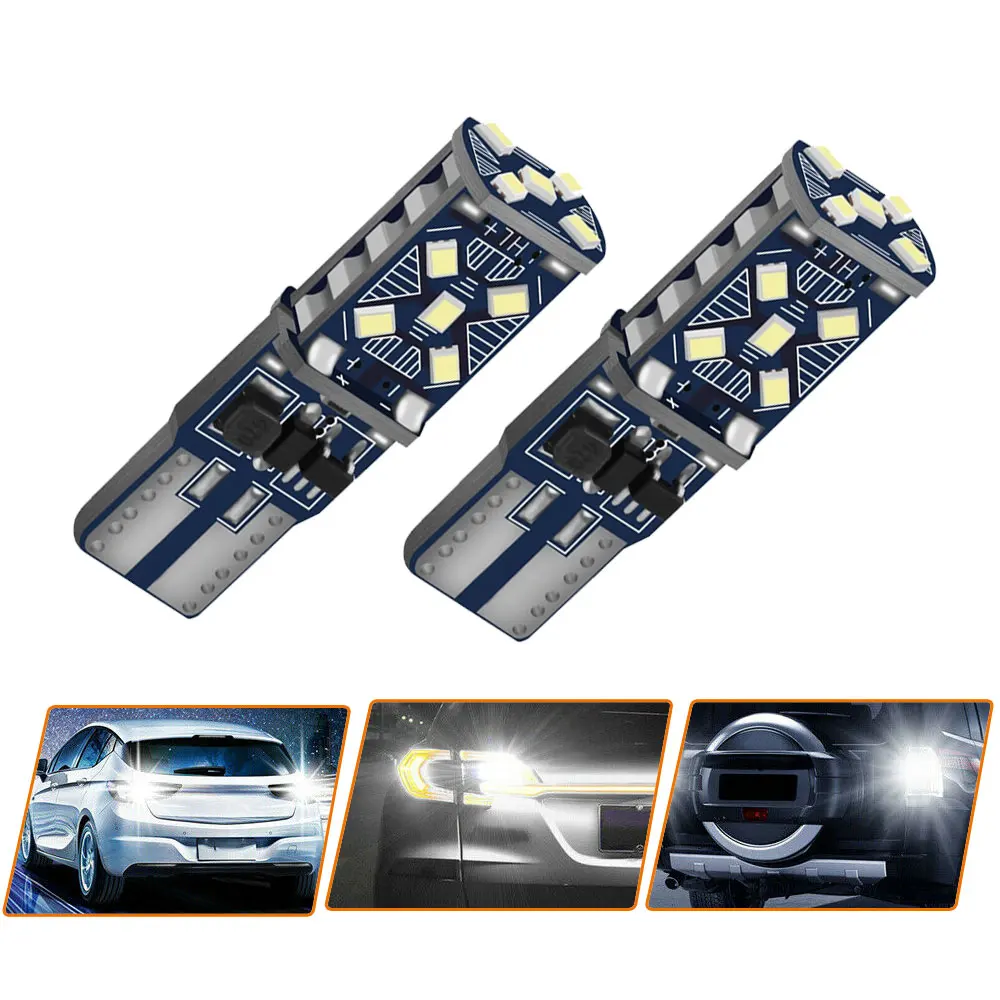 

2pcs T10 W5W New Super Bright LED Car Parking Lights WY5W 168 501 2825 Auto Wedge Turn Side Bulbs Car Interior Reading Dome Lamp