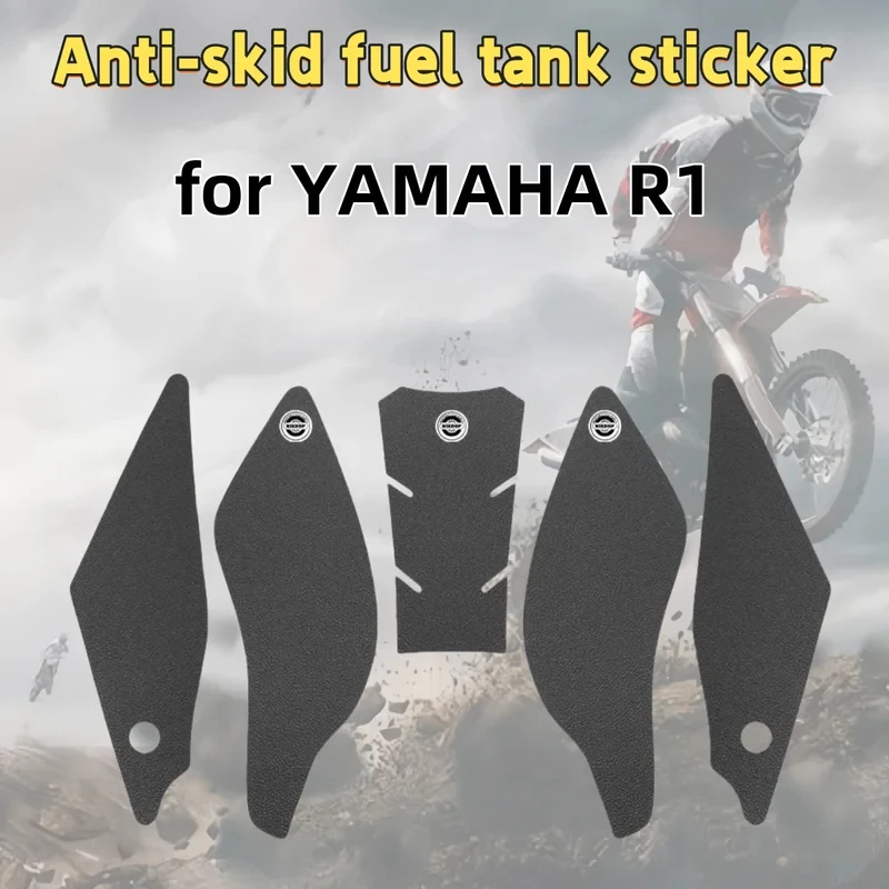 

Наклейки на топливный бак мотоцикла YAMAHA R1 2020-2022, наклейки на кузов в форме рыбьей кости, нескользящие и износостойкие.