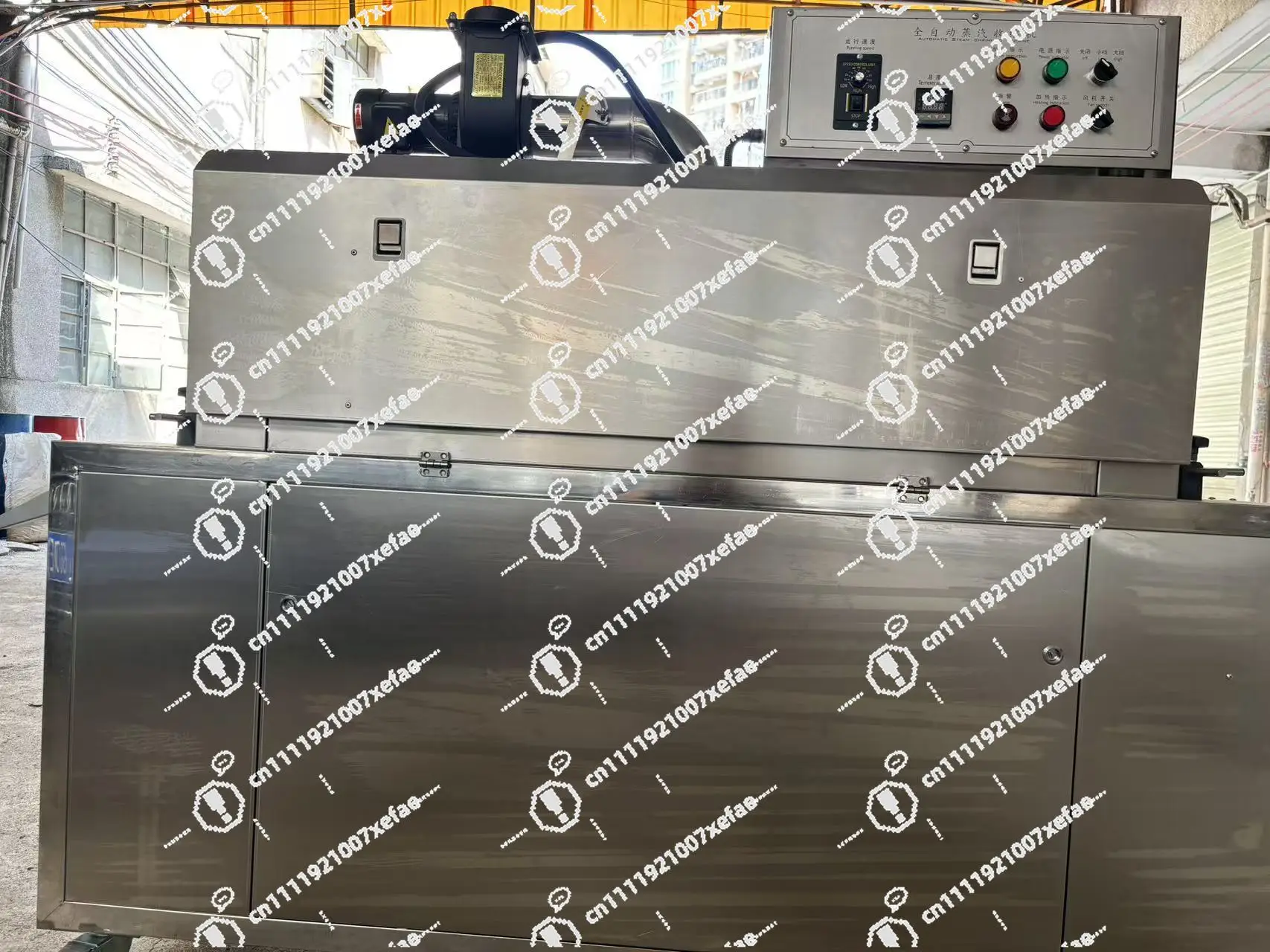 Shrink Packaging Machine, Coconut Automatic Hot Tunnel Steam Shrinkage Machine, Tunnel Product Packaging Production Line