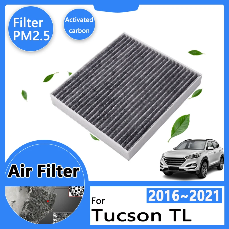 

For Hyundai Tucson TL MK3 2016~2021 2017 2018 2019 2020 Auto Acesories Air Filter Intake Purifier Engine Conditioner Filter Grid