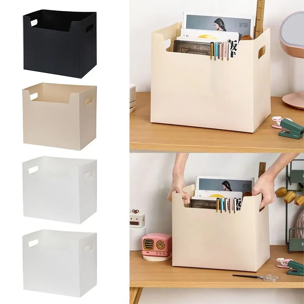 

Multicolor Folding Sorting Box with Handle Multi-functional PP File Box PP Material Simple Design Desktop Organizer Clothes