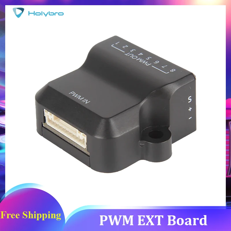 Holybro PWM EXT-8P ボード MAIN (I/O) AUX (FMU) PWM 出力 (Pixhawk4 6C、Pixhawk Mini ベースボード、Pixhawk Jetson ベースボード用)