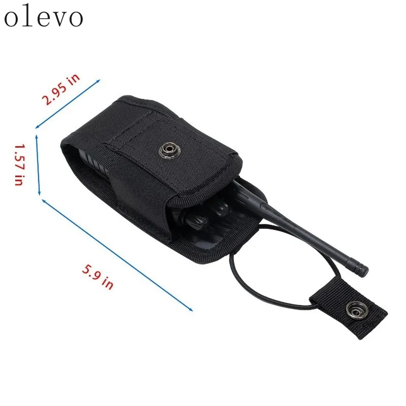 New Radio Pouch Holder Pocket Interphone Holster Tactical Walking Talking Carry Bag Portable Outdoor Hunting Sports Waist Bag - view 5