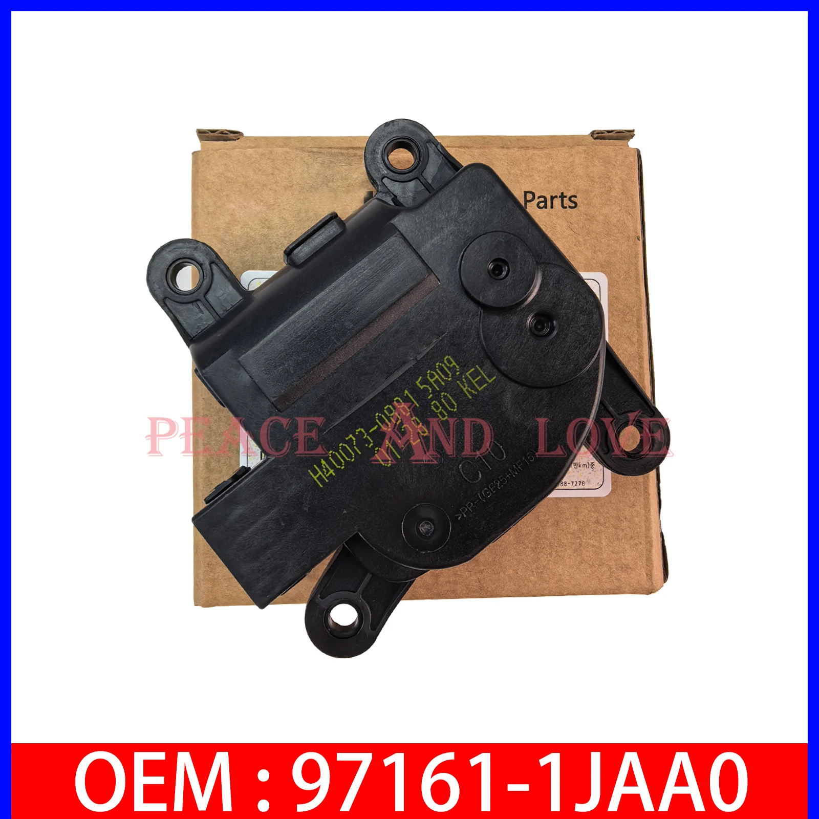 97161-1JAA0 971611JAA0 New  Heater Blend Door Actuator For Hyundai Acctnt Creta Ix25 Tucson Ix35 Veloster Palisade  I20
