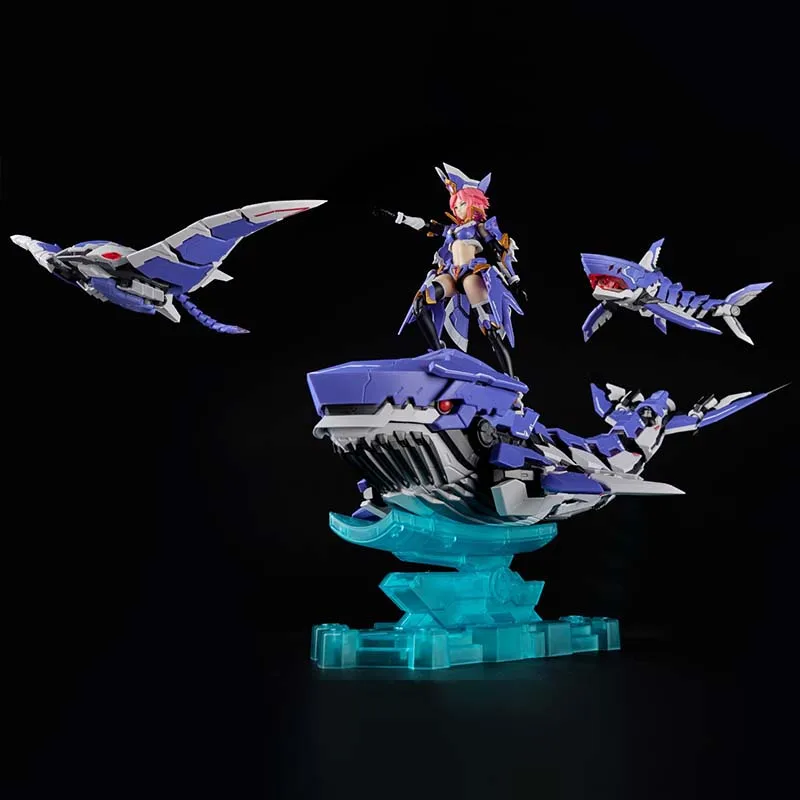 [IN STOCK]MS.General Assembled Model WF2023 SINS-02 Anime Mobile Suit Girl Greed Mecha Ghosts of The Abyss With Giant Whale