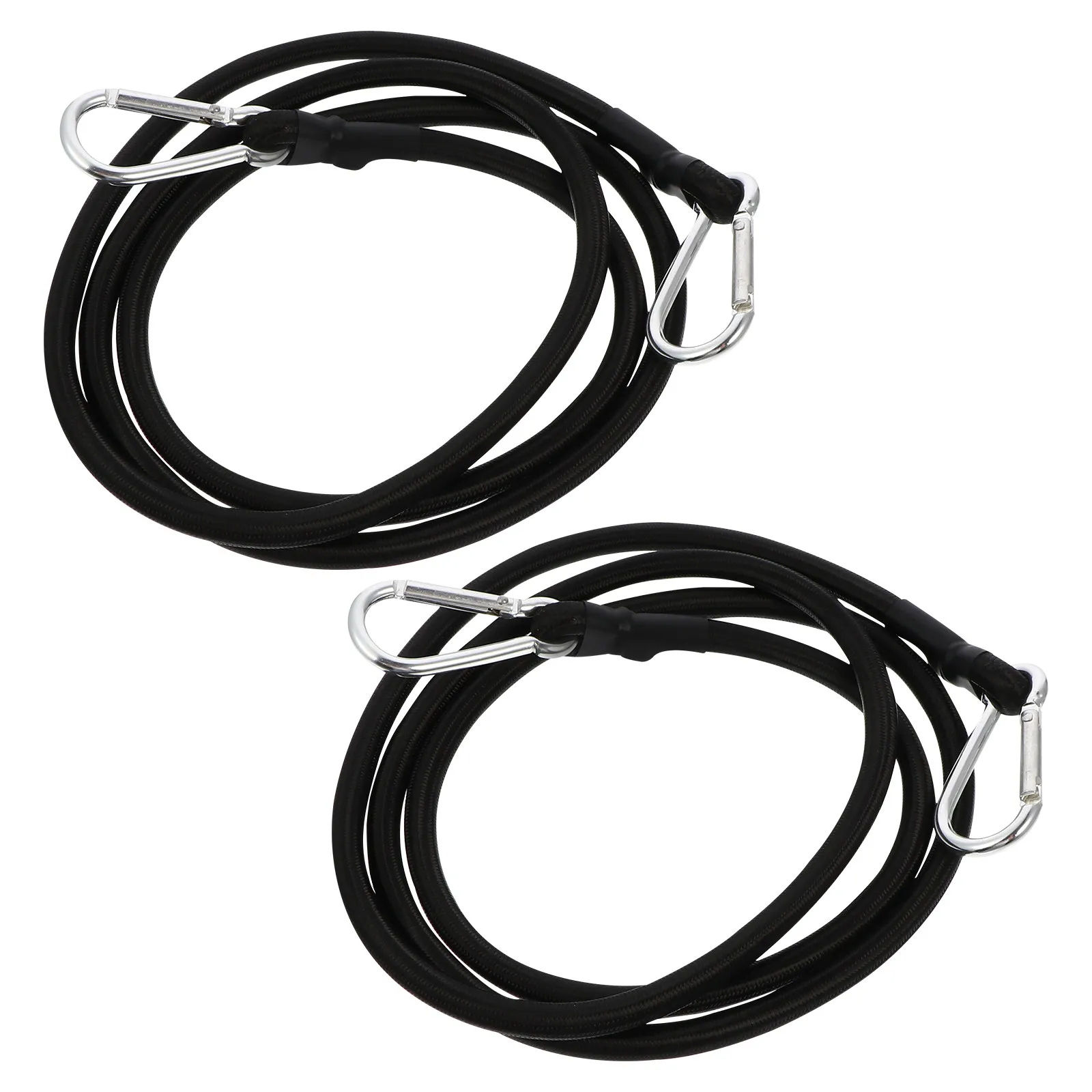 2Pcs Cargo Binding Belt Tie Down Strap Heavy Duty Quick Release Elastic Cord Secure Load for Truck Motorcycle Luggage Fastening