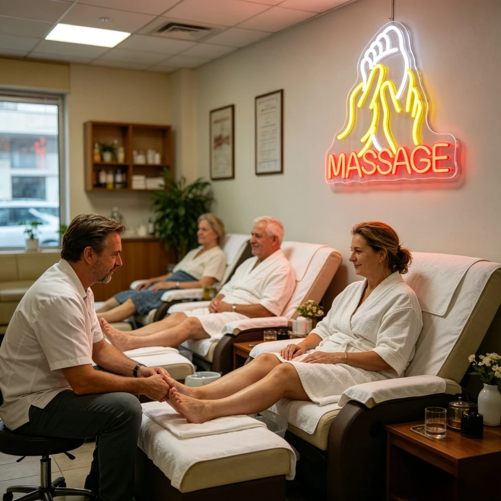 Enseigne néon LED USB à intens - Spa Wellness Retreat avis et prix