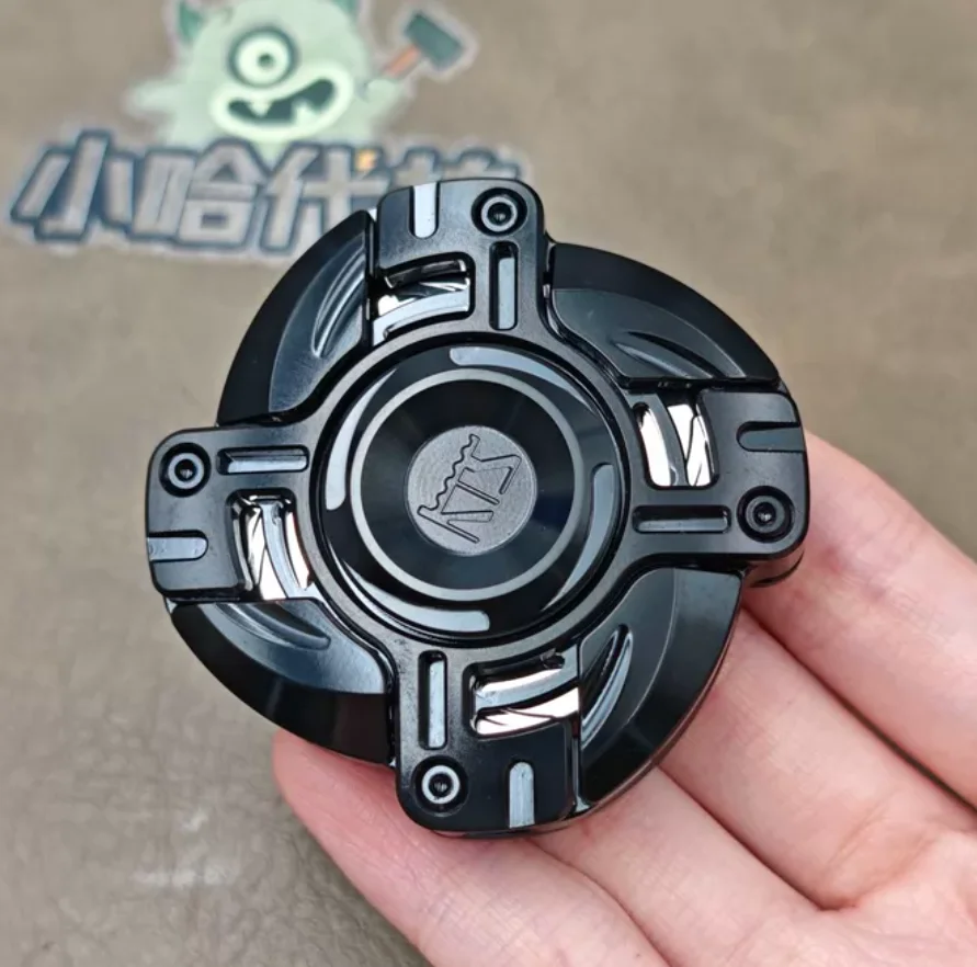 Used EDC KTS Black Pei Leaf Origin EDC Decompression Toy