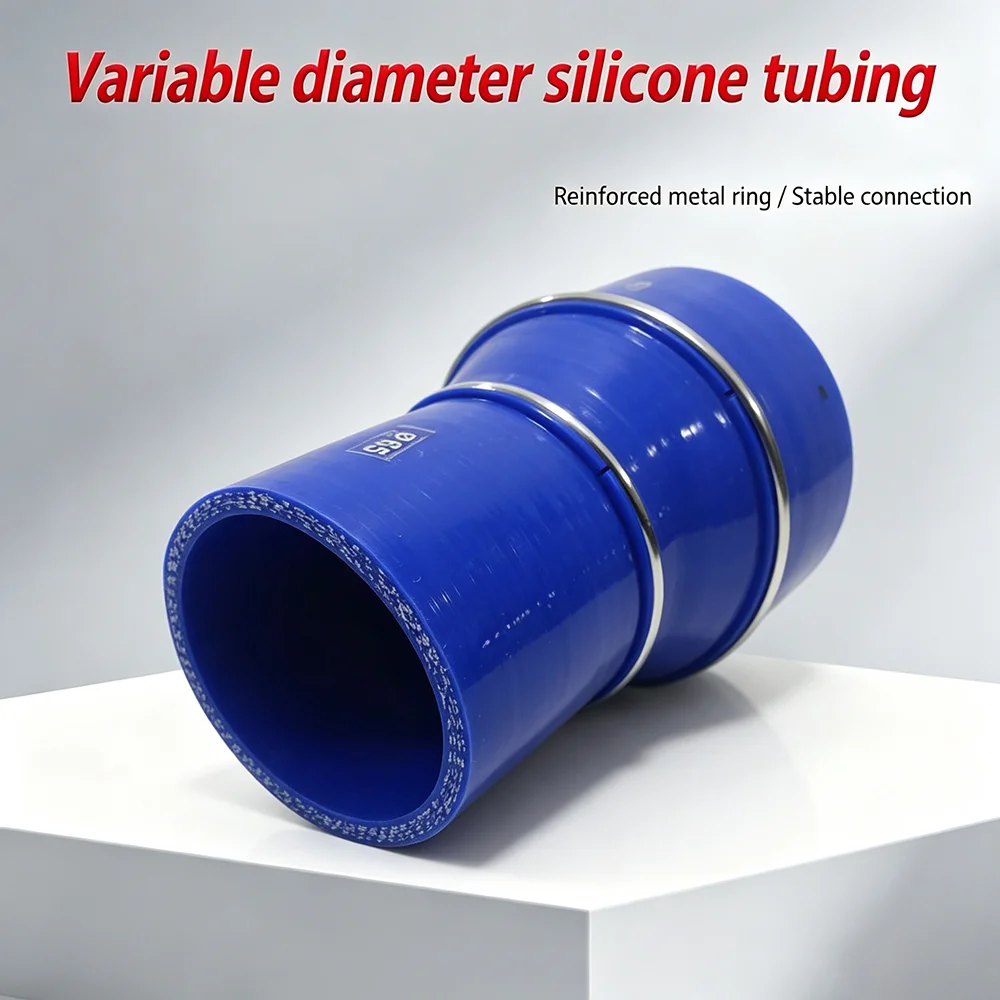 Universal Silicone Hose Reducer 16mm-180mm Straight Intercooler Turbine Intake Pipe Coolant Tube for Automotive