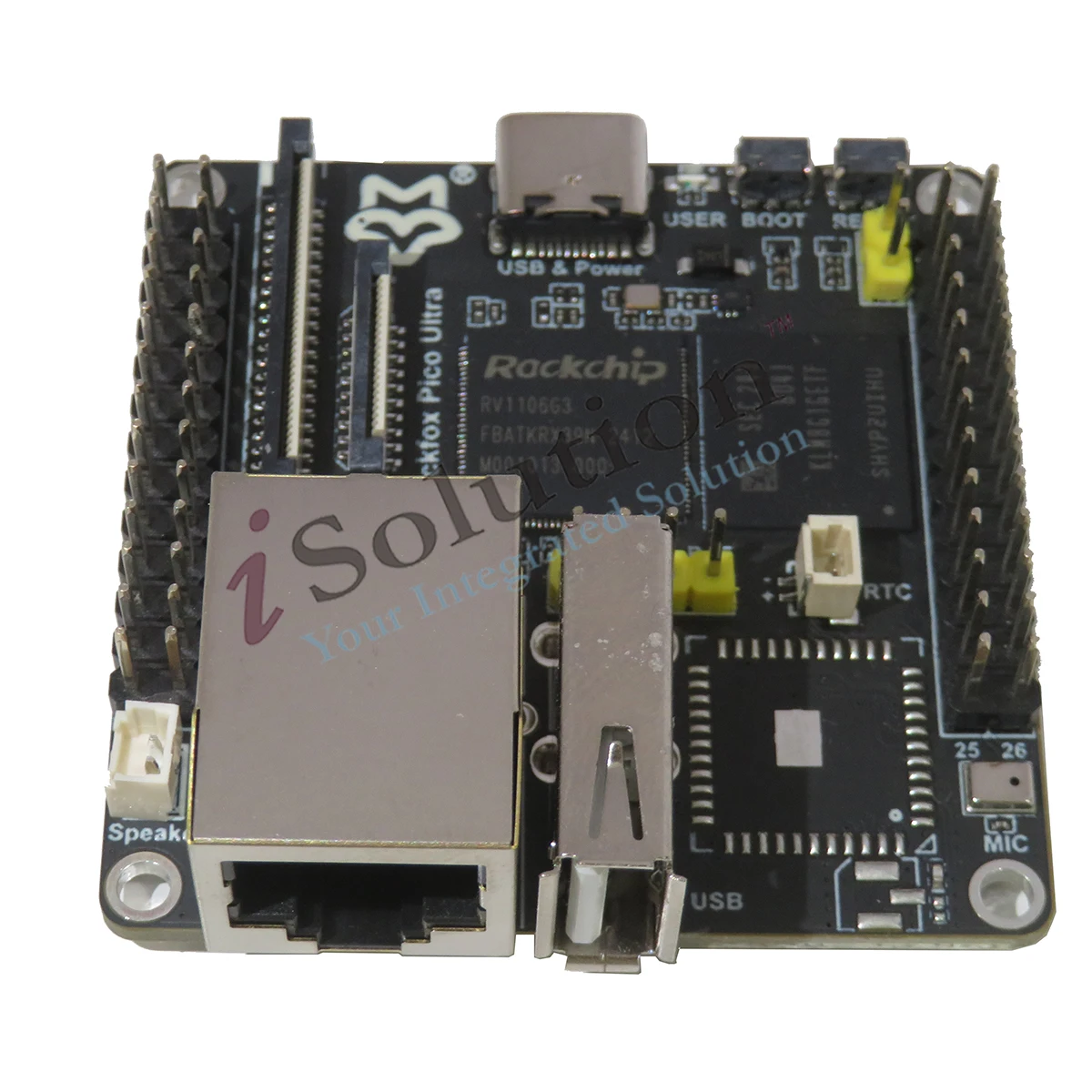 Luckfox Pico Ultra RV1106 RISC-V Linux Development Board Integrated ARM Cortex-A7/RISC-V MCU/NPU/ISP Processors With 8GB EMMC