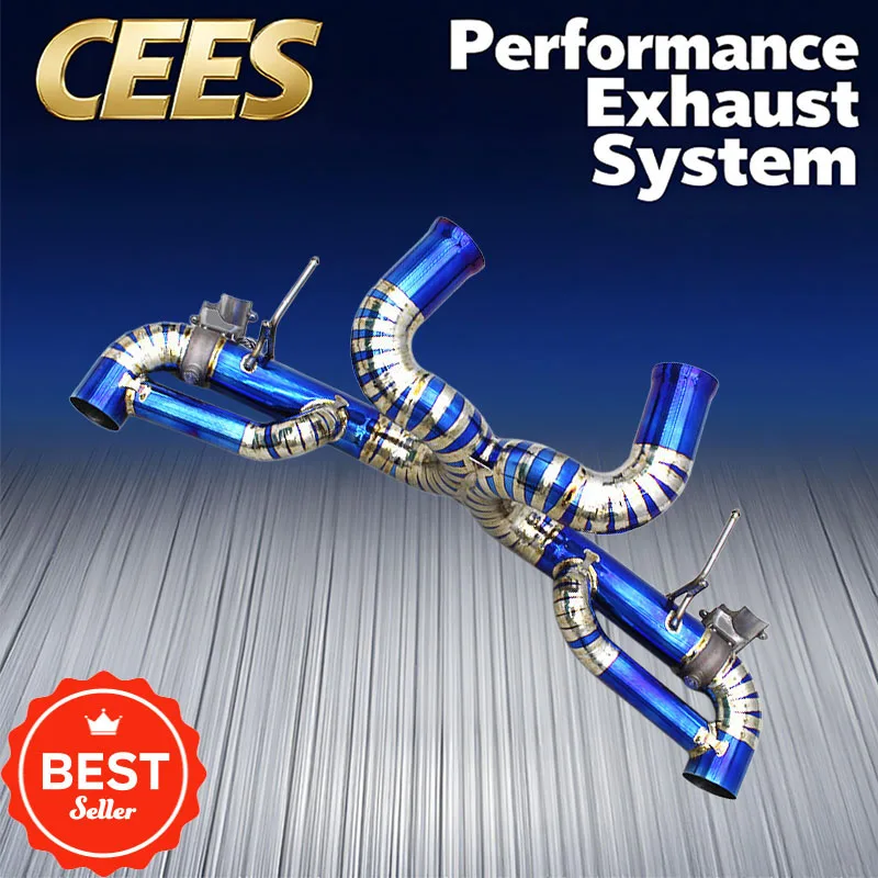 

CEES Tuning Catback Exhaust Pipes for Mclaren GT 4.0T 2019-2023 High Performance Exhaust Muffler Pipe with OEM Valve System