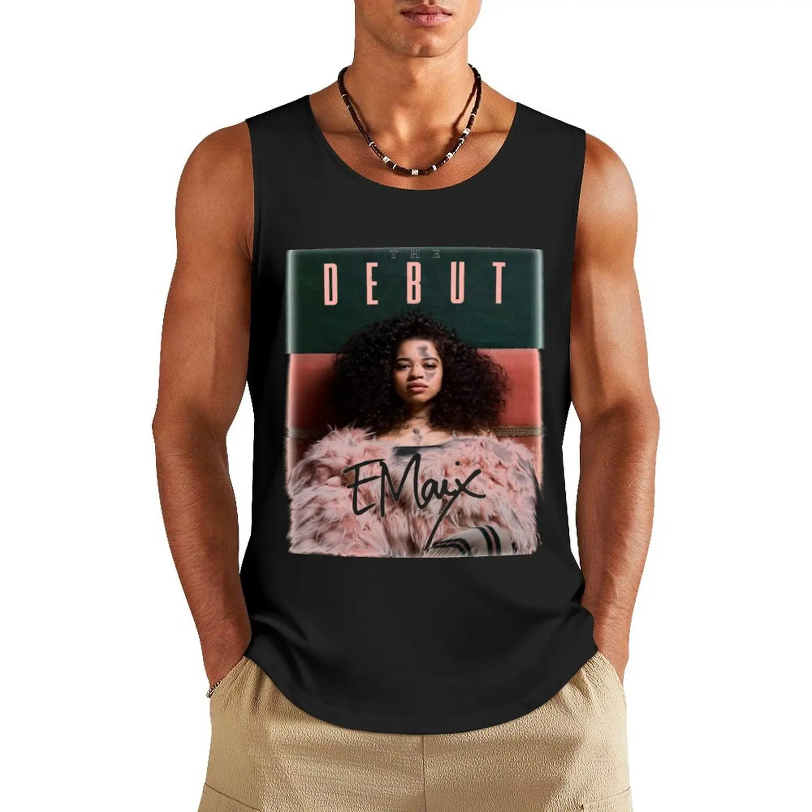 Футболка Ella Mai для начального турне, диван 2019, мужские футболки для тренажерного зала, Мужская футболка для фитнеса