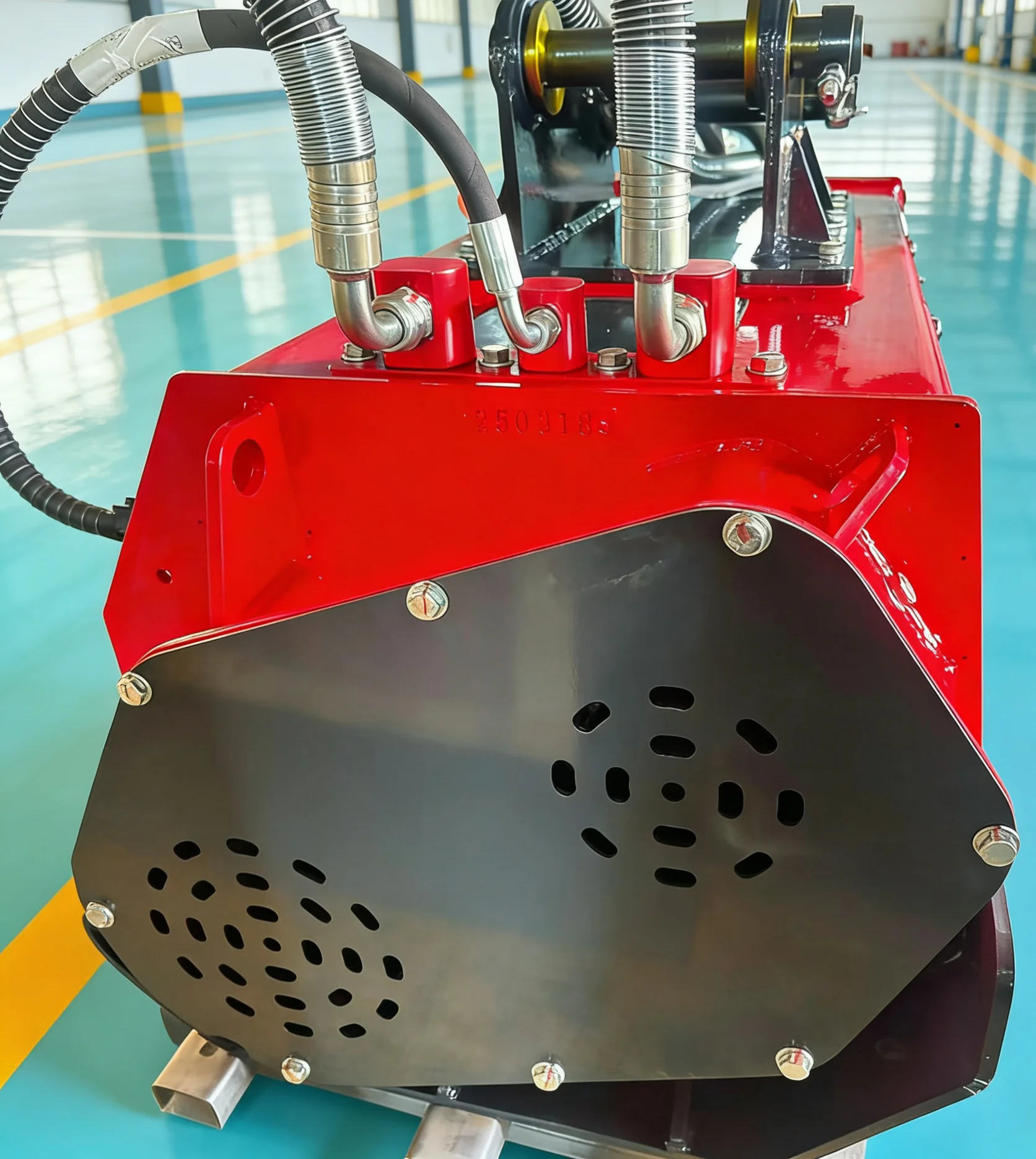 High Quality Customized 3-4ton Mini Excavator Flail Mower Guaranteed with Core Motor Component
