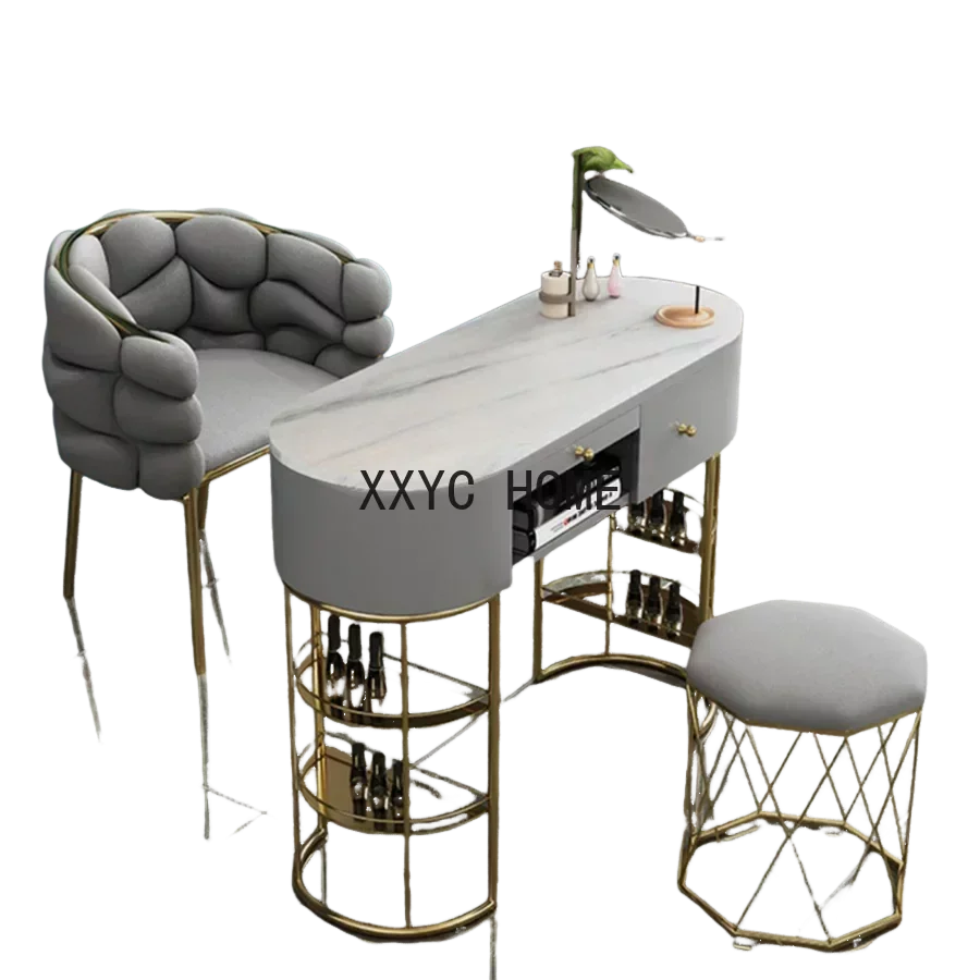 

Creative Nail Tables Double Nail Manicure Table Set Nail Manicure Table Furniture