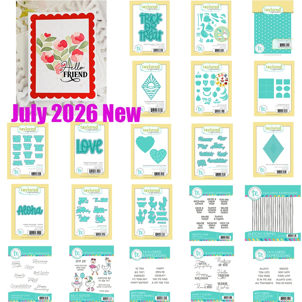 Nouveauté 2026 Motifs d'anniversaire : Matrices de découpe métalliques, Tampons transparents et Pochoirs pour Cartes de vœux DIY, Embossage, Scrapbooking et Créations artisanales d'anniversaire