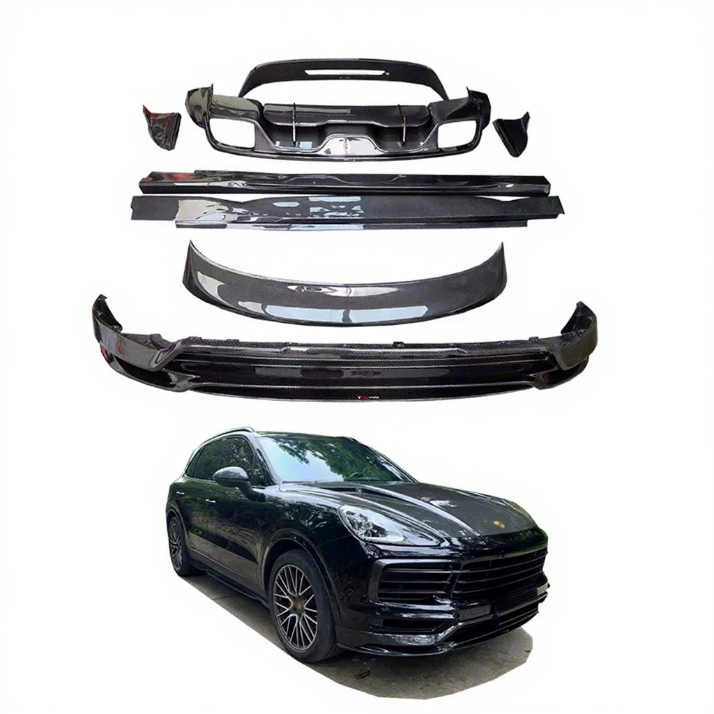 

YICKU High Quality Body Kit for 2019-2023 Upgrade TK Style Carbon Fiber Front Lip Rear Diffuser Top Wing Spoiler