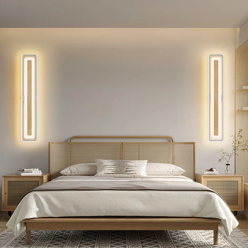 Cloak Room Corridor Balcony Ceiling Light Nordic Bedroom Long LED Corridor Light Simple Rectangular Living Room Ceiling Lamp