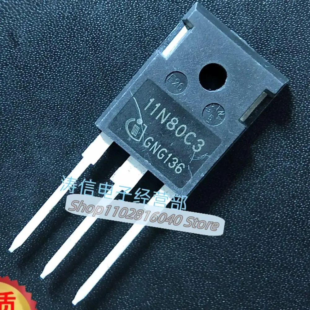 10PCS/Lot SPW11N80C3 11N80C3  MOS TO-247 800V11ABest Quality Imported Original