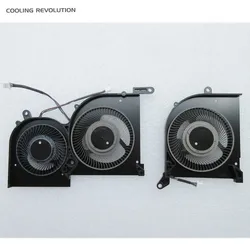 Laptop CPU GPU Cooling Fan For MSI GS66 Stealth 11UE 11UEZ 11UG 11UGZ 11UH 11UHZ WS66 11UK 11UKT 11UKZ 11UM UMT 11UMZ MS-16V4
