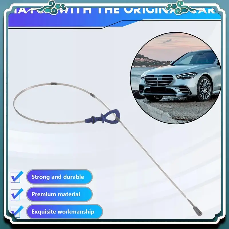 Picture 7: Premium 1 Piece Auto Engine Oil Dipstick Oil Dipstick 120589072100 As Shown Metal For Mercedes Benz C E S Class CLK SLK