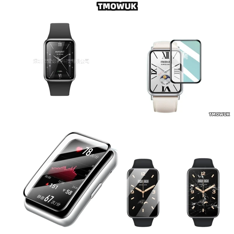 

For Xiaomi Band 4 - 10 Pro High - Quality Flexible Film Full Cover 3D Curved Anti - Scratch Screen Protector